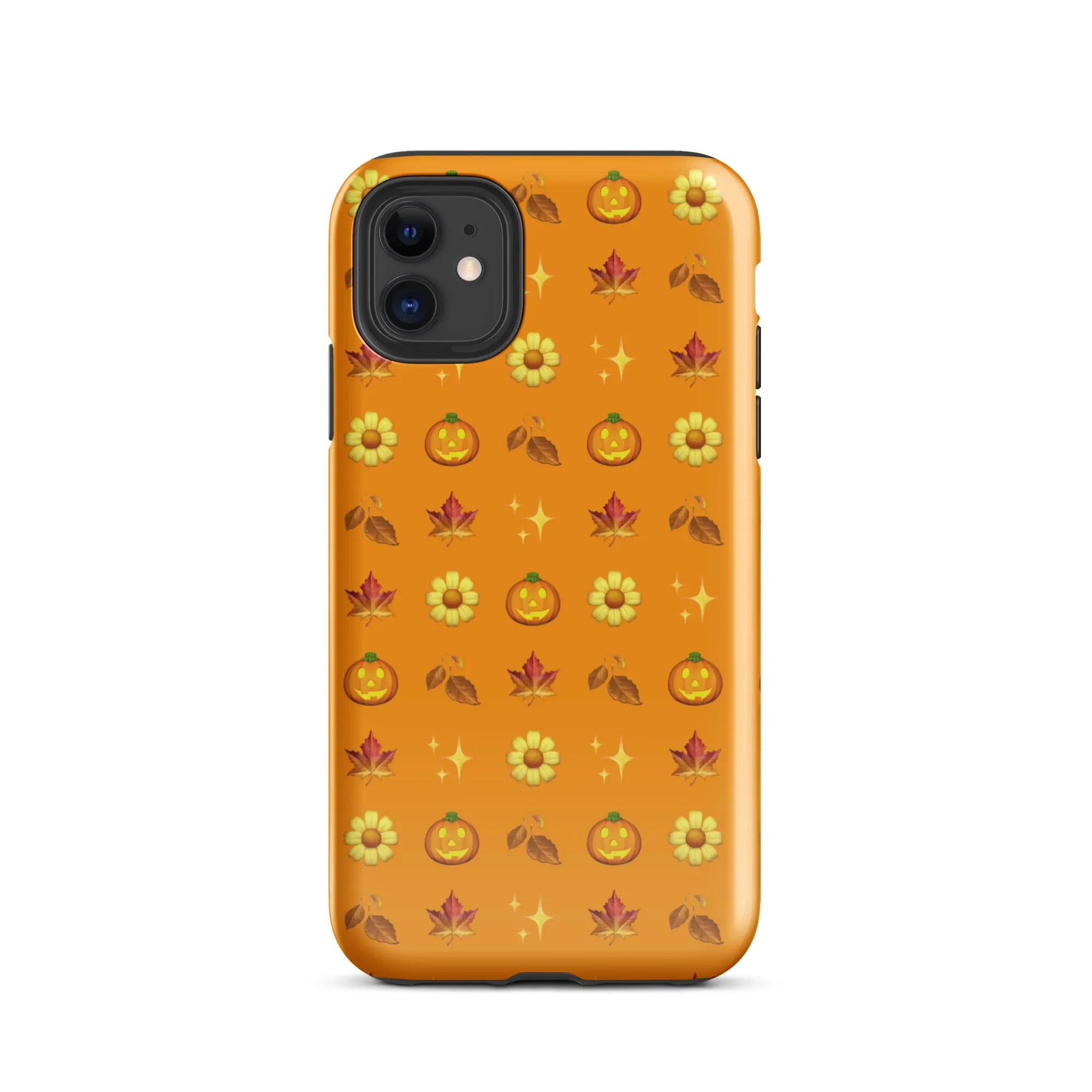 Autumn fall pattern iPhone case